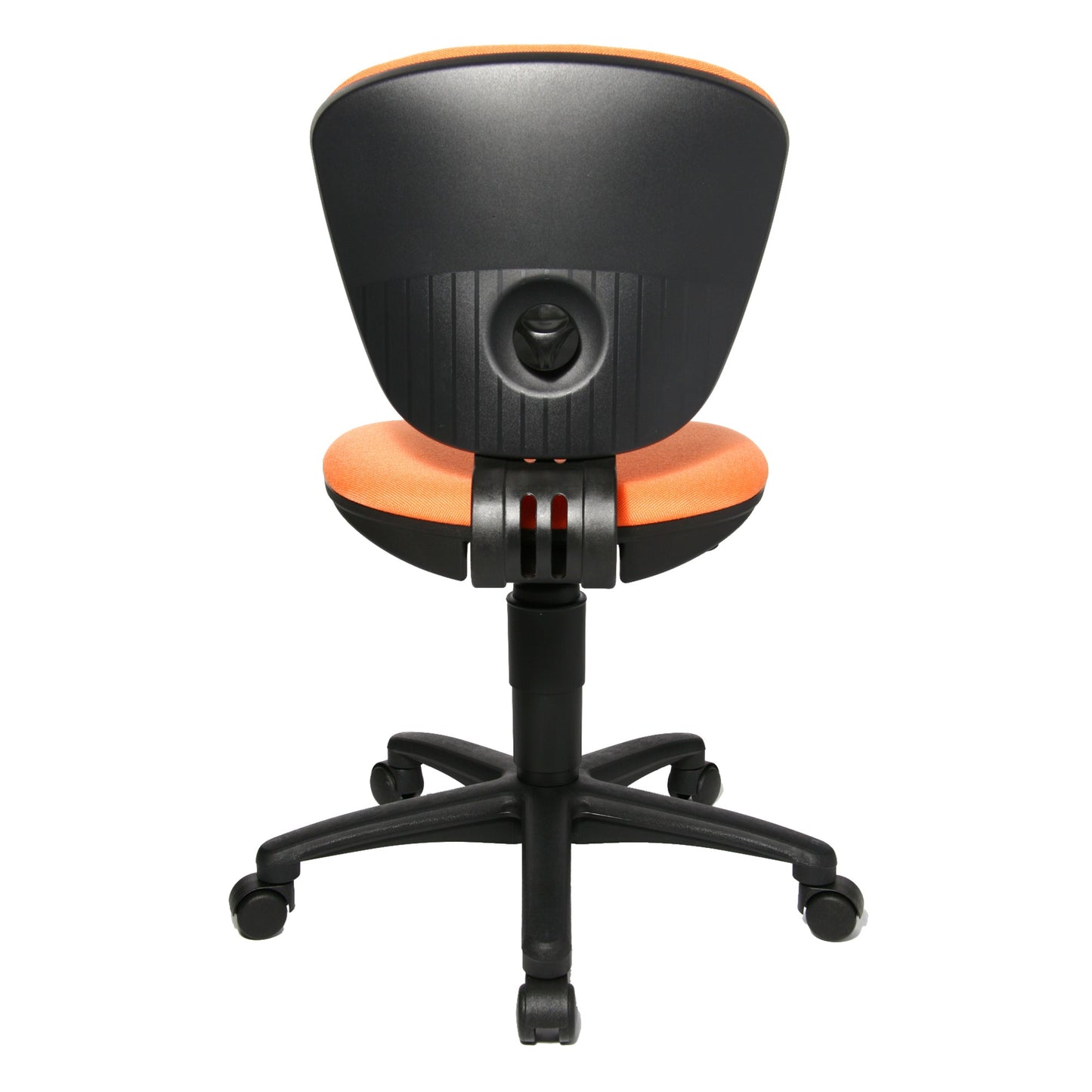 TOPSTAR Kinderdrehstuhl High Kid Rolle hart gebremst (für Teppichboden) Polyamid orange