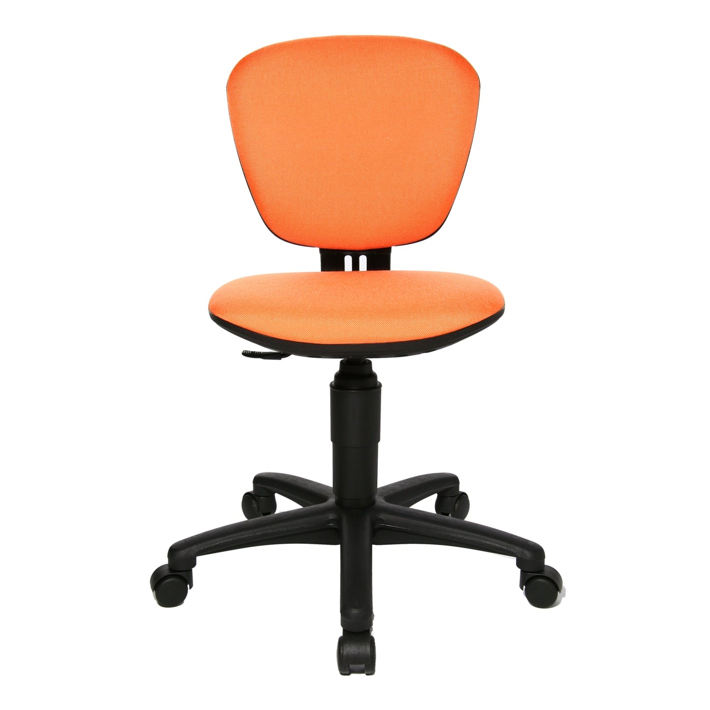 TOPSTAR Kinderdrehstuhl High Kid Rolle hart gebremst (für Teppichboden) Polyamid orange