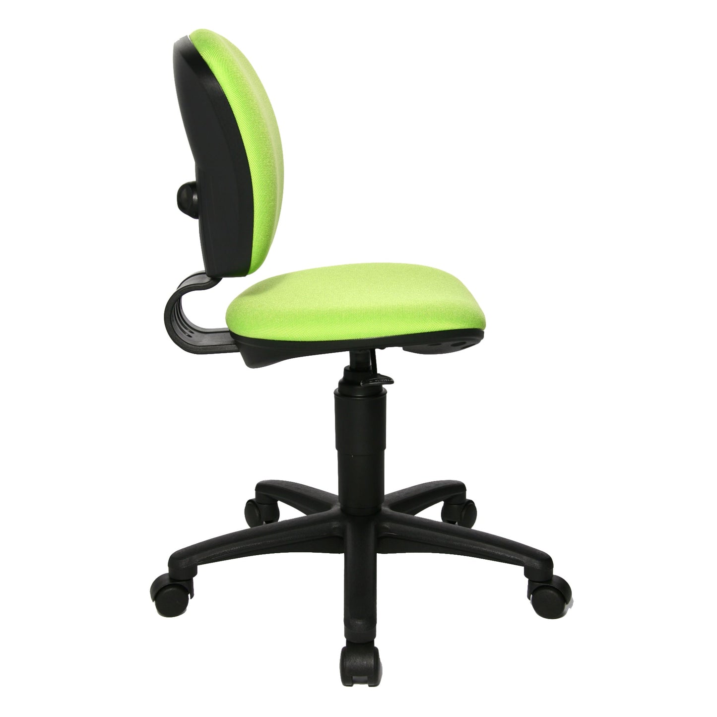 TOPSTAR Kinderdrehstuhl High Kid Rolle hart gebremst (für Teppichboden) Polyamid apfelgrün