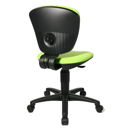 TOPSTAR Kinderdrehstuhl High Kid Rolle hart gebremst (für Teppichboden) Polyamid apfelgrün