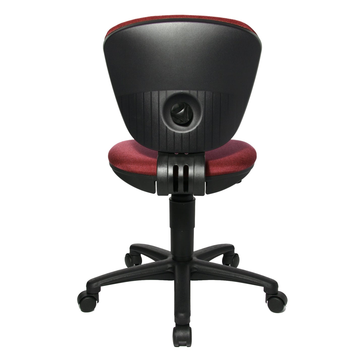 TOPSTAR Kinderdrehstuhl High Kid Rolle hart gebremst (für Teppichboden) Polyamid bordeaux