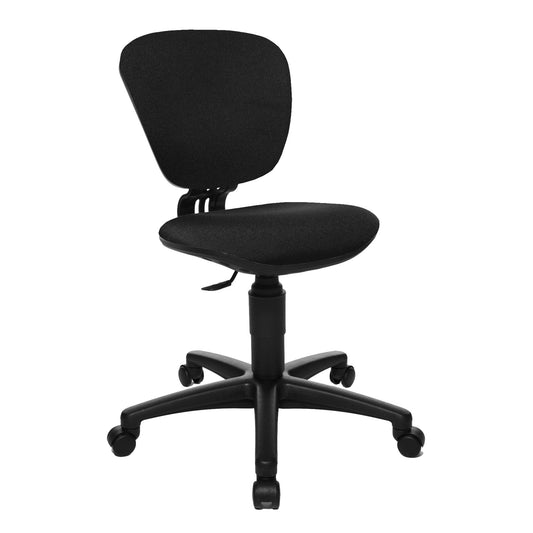 TOPSTAR Kinderdrehstuhl High Kid Rolle hart gebremst (für Teppichboden) Polyamid schwarz