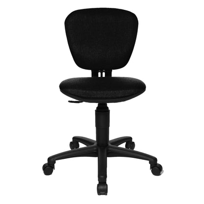 TOPSTAR Kinderdrehstuhl High Kid Rolle hart gebremst (für Teppichboden) Polyamid schwarz