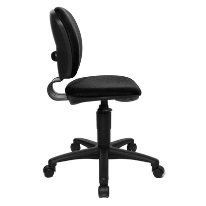 TOPSTAR Kinderdrehstuhl High Kid Rolle hart gebremst (für Teppichboden) Polyamid schwarz