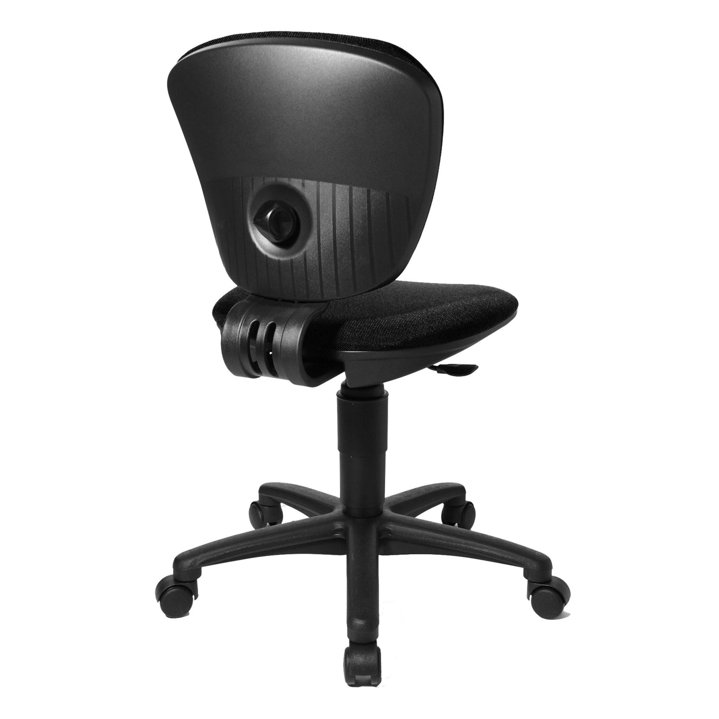 TOPSTAR Kinderdrehstuhl High Kid Rolle hart gebremst (für Teppichboden) Polyamid schwarz