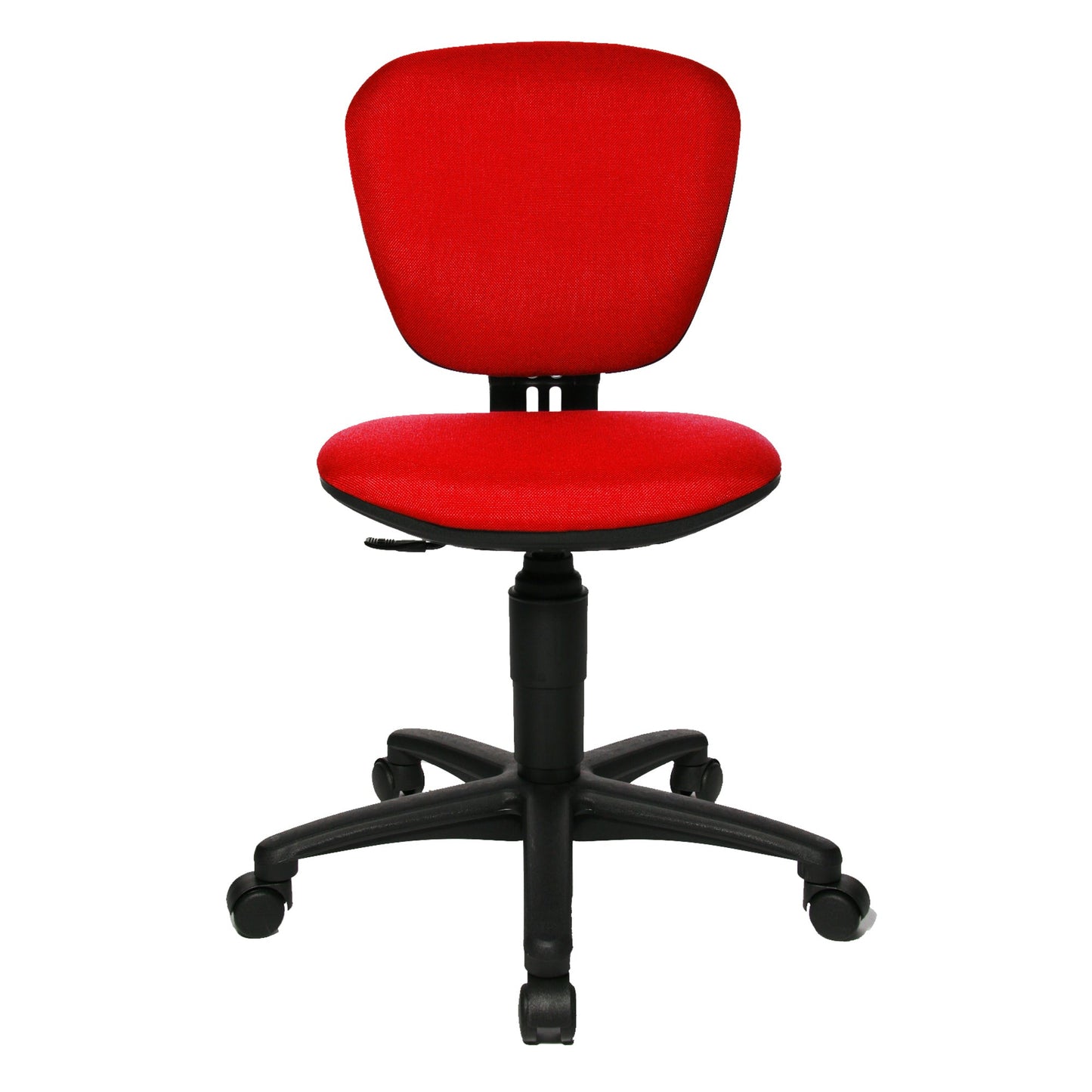 TOPSTAR Kinderdrehstuhl High Kid Rolle hart gebremst (für Teppichboden) Polyamid rot