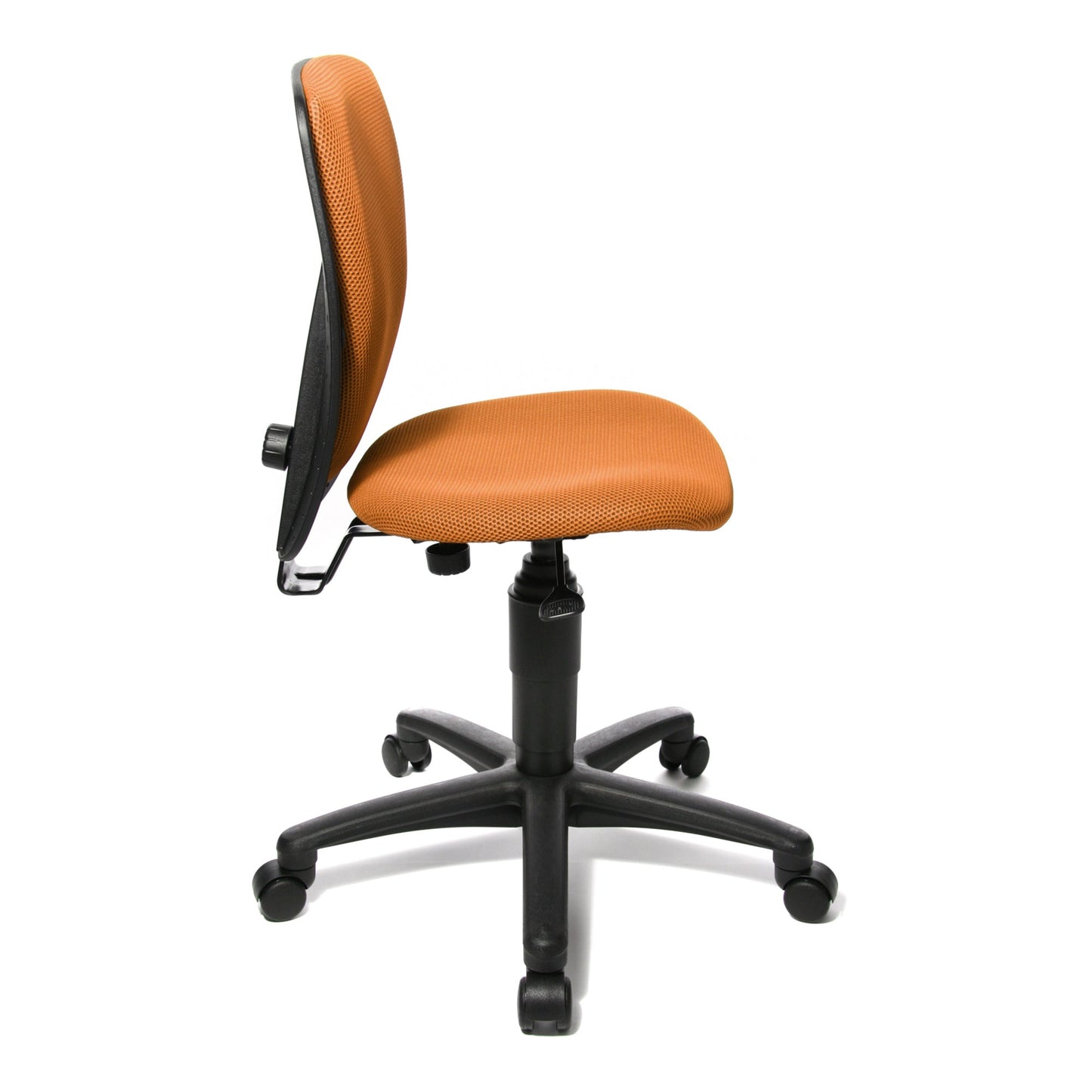 TOPSTAR Kinderdrehstuhl High S`cool® 3 Rolle hart gebremst (für Teppichboden) Polyamid orange