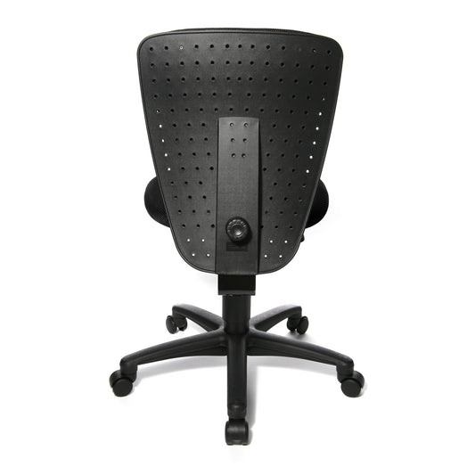 TOPSTAR Kinderdrehstuhl High S`cool® 3 Rolle hart gebremst (für Teppichboden) Polyamid schwarz