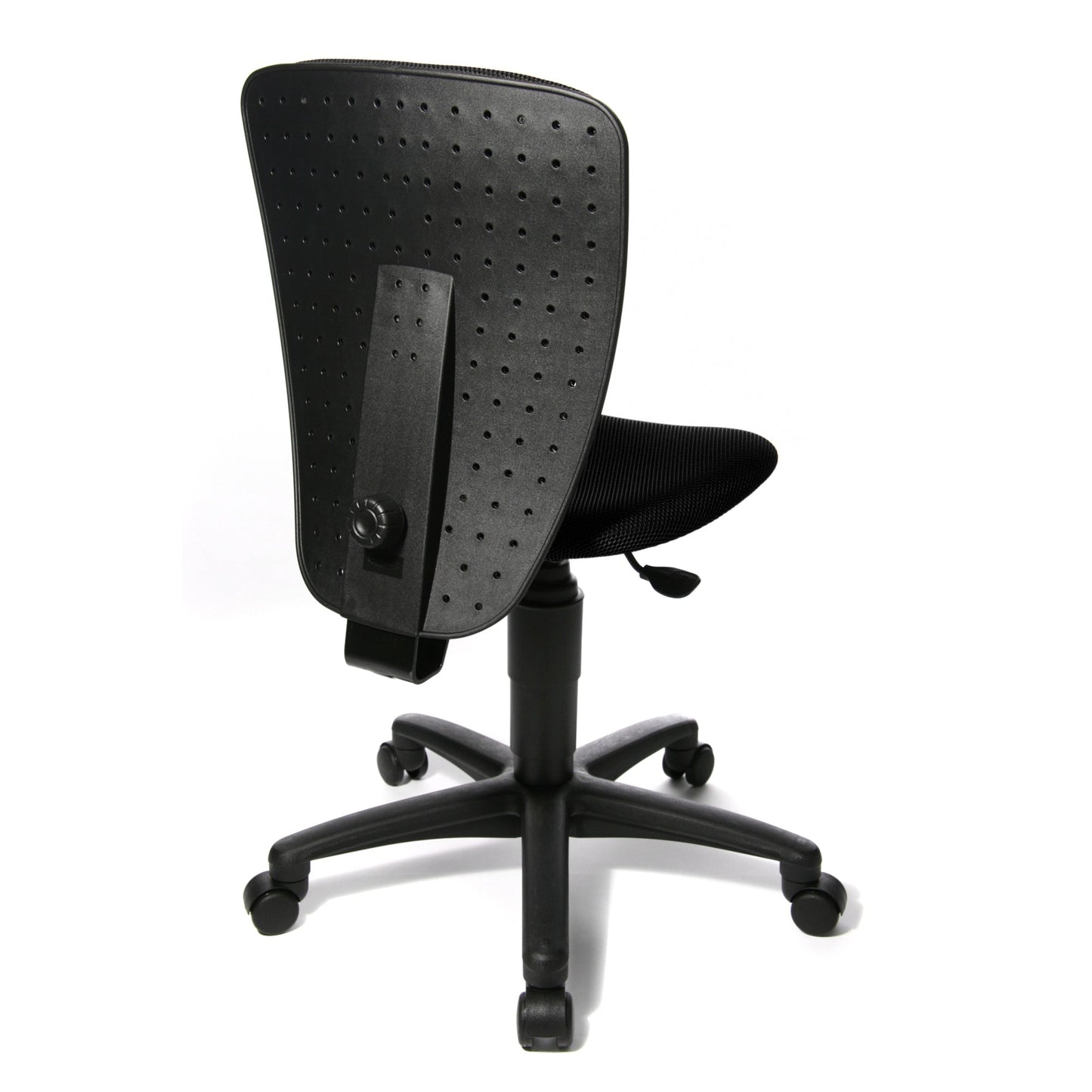 TOPSTAR Kinderdrehstuhl High S`cool® 3 Rolle hart gebremst (für Teppichboden) Polyamid schwarz