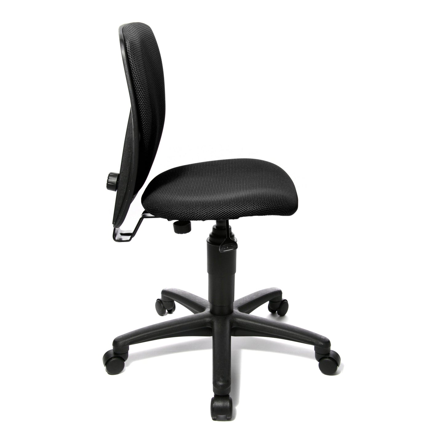 TOPSTAR Kinderdrehstuhl High S`cool® 3 Rolle hart gebremst (für Teppichboden) Polyamid schwarz