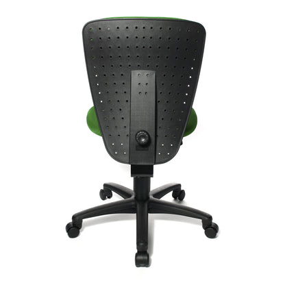 TOPSTAR Kinderdrehstuhl High S`cool® 3 Rolle hart gebremst (für Teppichboden) Polyamid petrolgrün