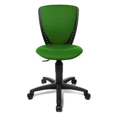 TOPSTAR Kinderdrehstuhl High S`cool® 3 Rolle hart gebremst (für Teppichboden) Polyamid petrolgrün