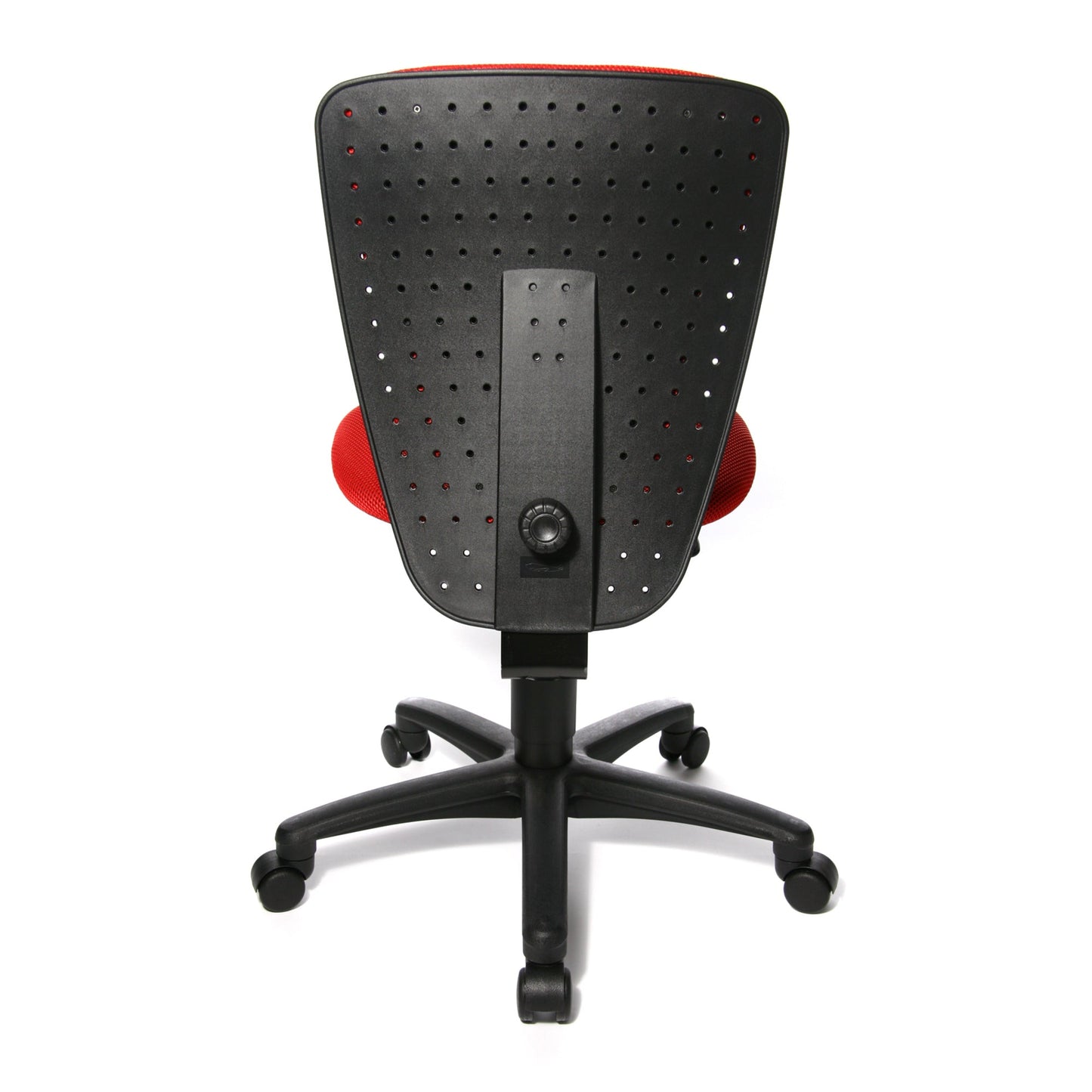 TOPSTAR Kinderdrehstuhl High S`cool® 3 Rolle hart gebremst (für Teppichboden) Polyamid rot