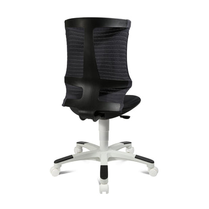 TOPSTAR Kinderdrehstuhl Sitness S`neaker Rolle hart gebremst (für Teppichboden) Polyamid