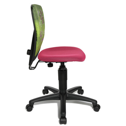 TOPSTAR Kinderdrehstuhl NIC Rolle hart gebremst (für Teppichboden) Polyamid mehrfarbig