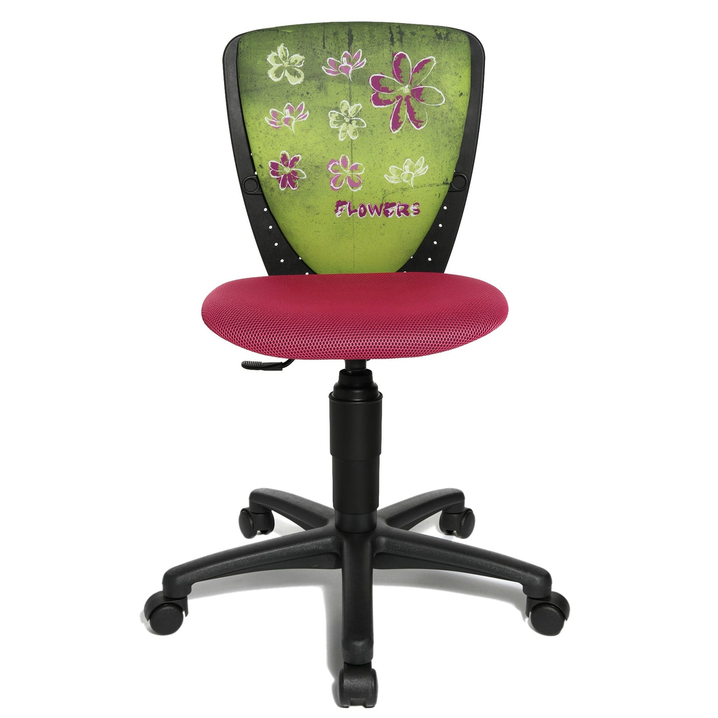 TOPSTAR Kinderdrehstuhl NIC Rolle hart gebremst (für Teppichboden) Polyamid mehrfarbig