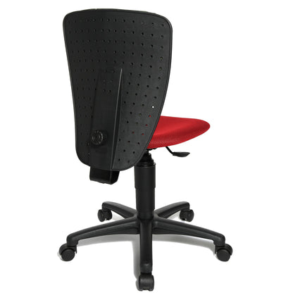 TOPSTAR Kinderdrehstuhl NIC Rolle hart gebremst (für Teppichboden) Polyamid mehrfarbig