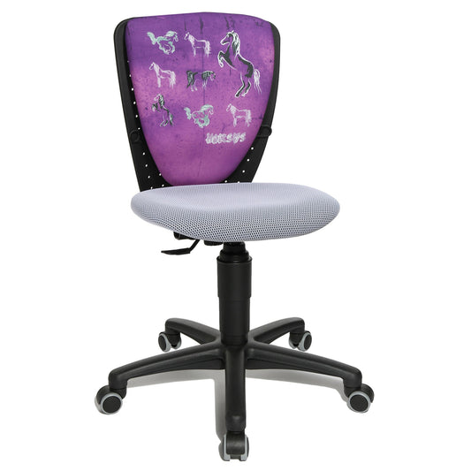 TOPSTAR Kinderdrehstuhl NIC Rolle hart gebremst (für Teppichboden) Polyamid mehrfarbig