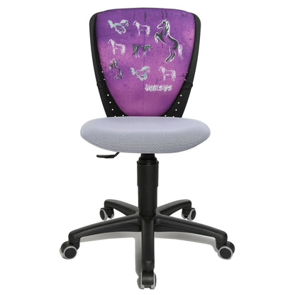 TOPSTAR Kinderdrehstuhl NIC Rolle hart gebremst (für Teppichboden) Polyamid mehrfarbig