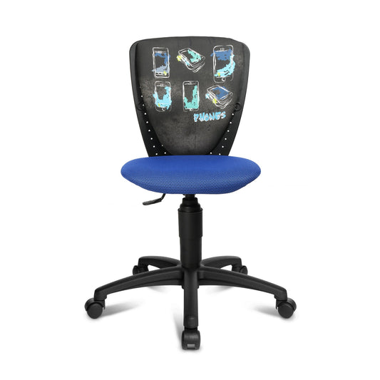 TOPSTAR Kinderdrehstuhl NIC Rolle hart gebremst (für Teppichboden) Polyamid mehrfarbig