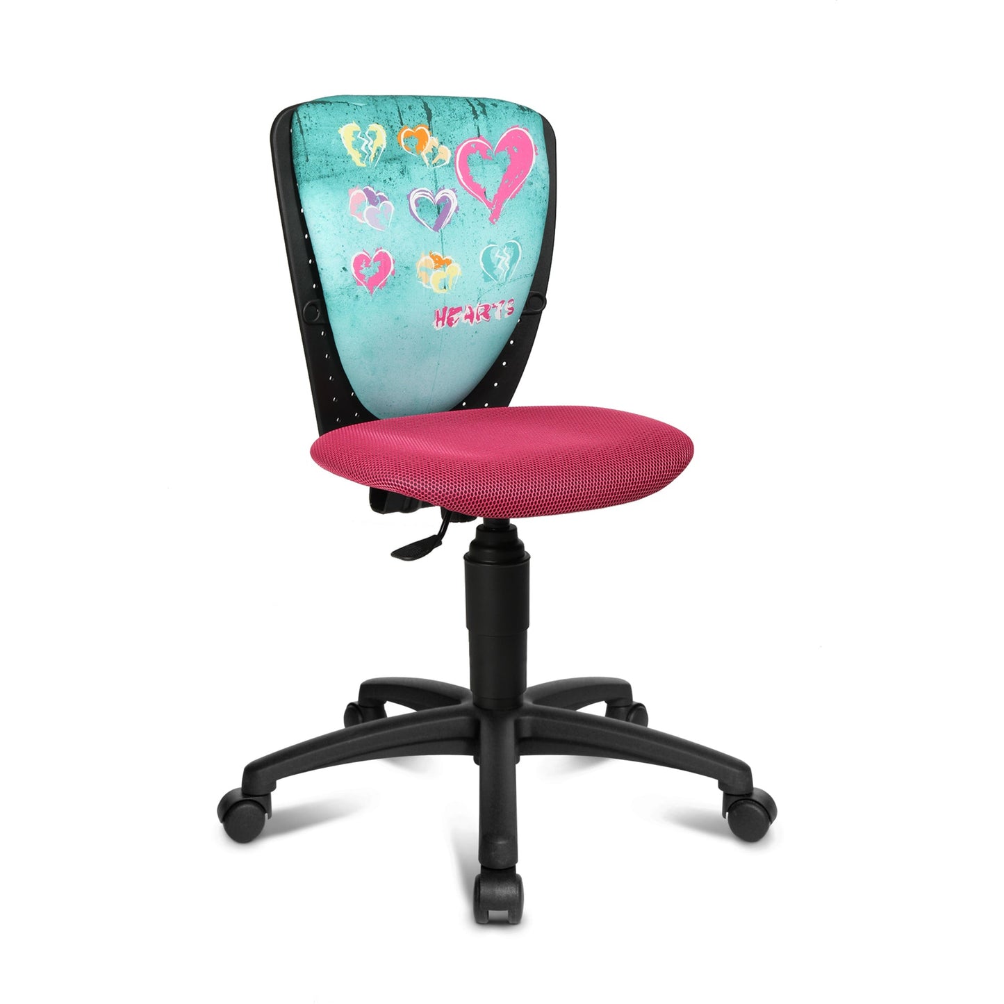 TOPSTAR Kinderdrehstuhl NIC Rolle hart gebremst (für Teppichboden) Polyamid mehrfarbig