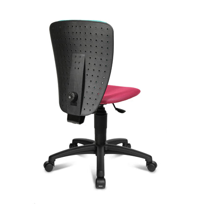 TOPSTAR Kinderdrehstuhl NIC Rolle hart gebremst (für Teppichboden) Polyamid mehrfarbig