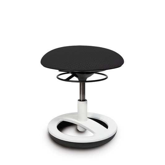 TOPSTAR Kindersitzhocker Sitness Bobby rund 100 % Polyester schwarz