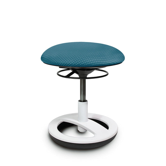 TOPSTAR Kindersitzhocker Sitness Bobby rund 100 % Polyester petrolblau