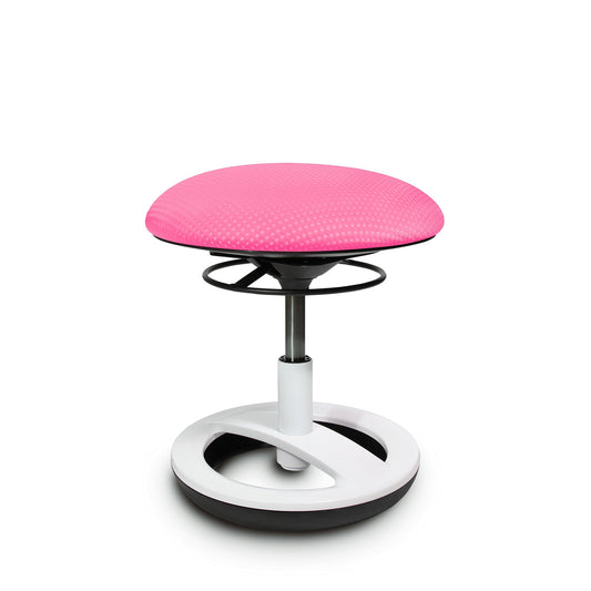 TOPSTAR Kindersitzhocker Sitness Bobby rund 100 % Polyester rosa brombeere