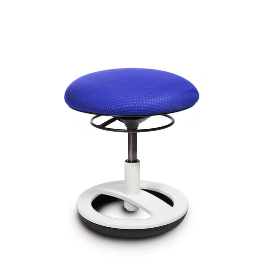 TOPSTAR Kindersitzhocker Sitness Bobby rund 100 % Polyester blau