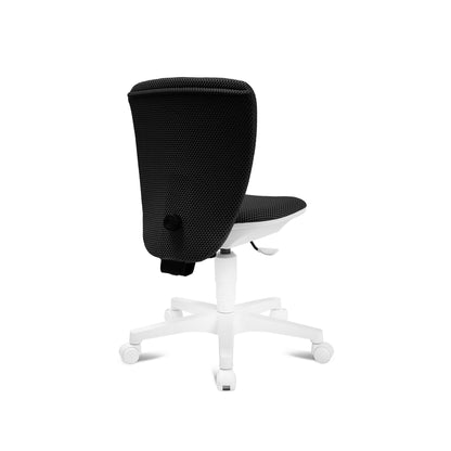 TOPSTAR Kinderdrehstuhl Sitness Home S`cool Rolle hart gebremst (für Teppichboden) Polyamid schwarz