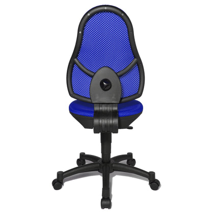 TOPSTAR Kinderdrehstuhl Sitness Kid 30 Rolle hart gebremst (für Teppichboden) Polyamid blau