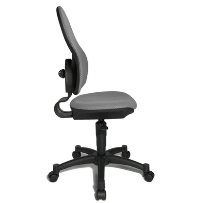 TOPSTAR Kinderdrehstuhl Sitness Kid 30 Rolle hart gebremst (für Teppichboden) Polyamid dunkelgrau