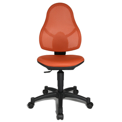 TOPSTAR Kinderdrehstuhl Sitness Kid 30 Rolle hart gebremst (für Teppichboden) Polyamid orange