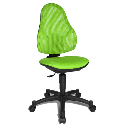 TOPSTAR Kinderdrehstuhl Sitness Kid 30 Rolle hart gebremst (für Teppichboden) Polyamid grün