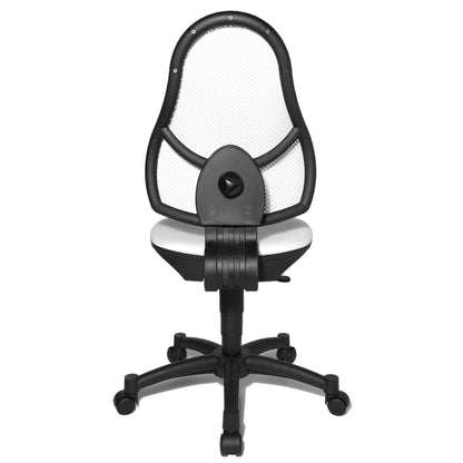 TOPSTAR Kinderdrehstuhl Sitness Kid 30 Rolle hart gebremst (für Teppichboden) Polyamid weß