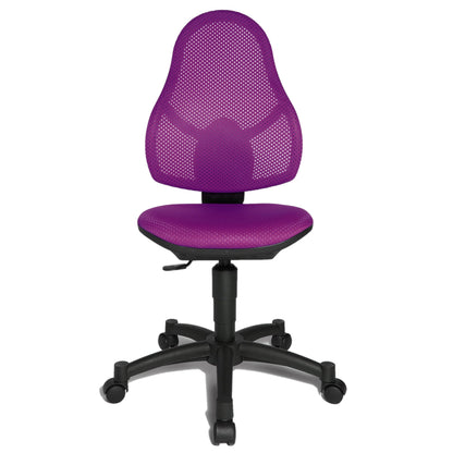TOPSTAR Kinderdrehstuhl Sitness Kid 30 Rolle hart gebremst (für Teppichboden) Polyamid violett