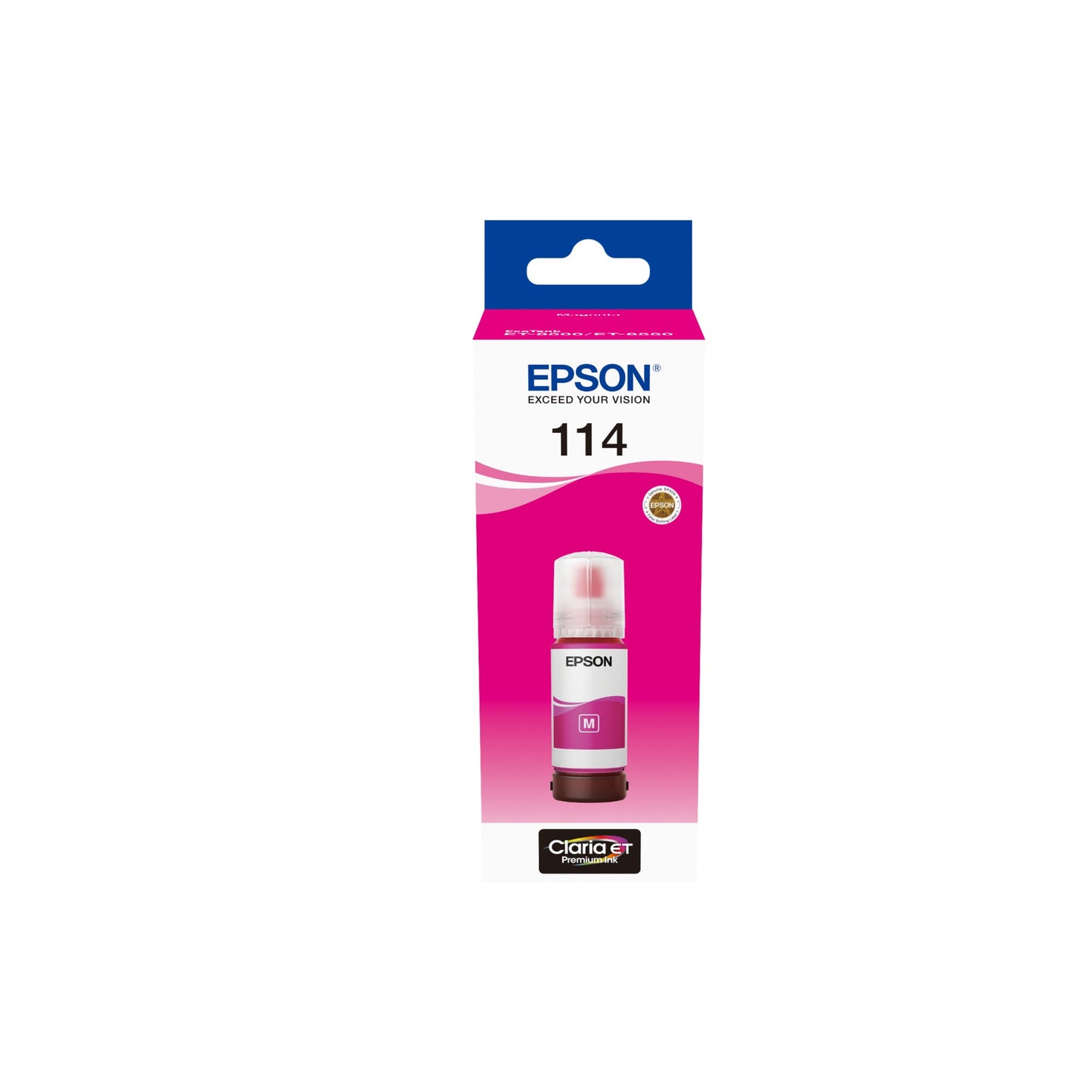 Epson Nachfülltinte Tintenstrahldrucker 114 ca. 2.300 Seiten magenta 70ml