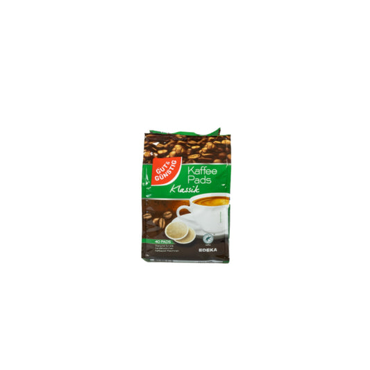 GUT & GÜNSTIG Kaffeepads Klassik Arabica 40 x 7 g/Pack.