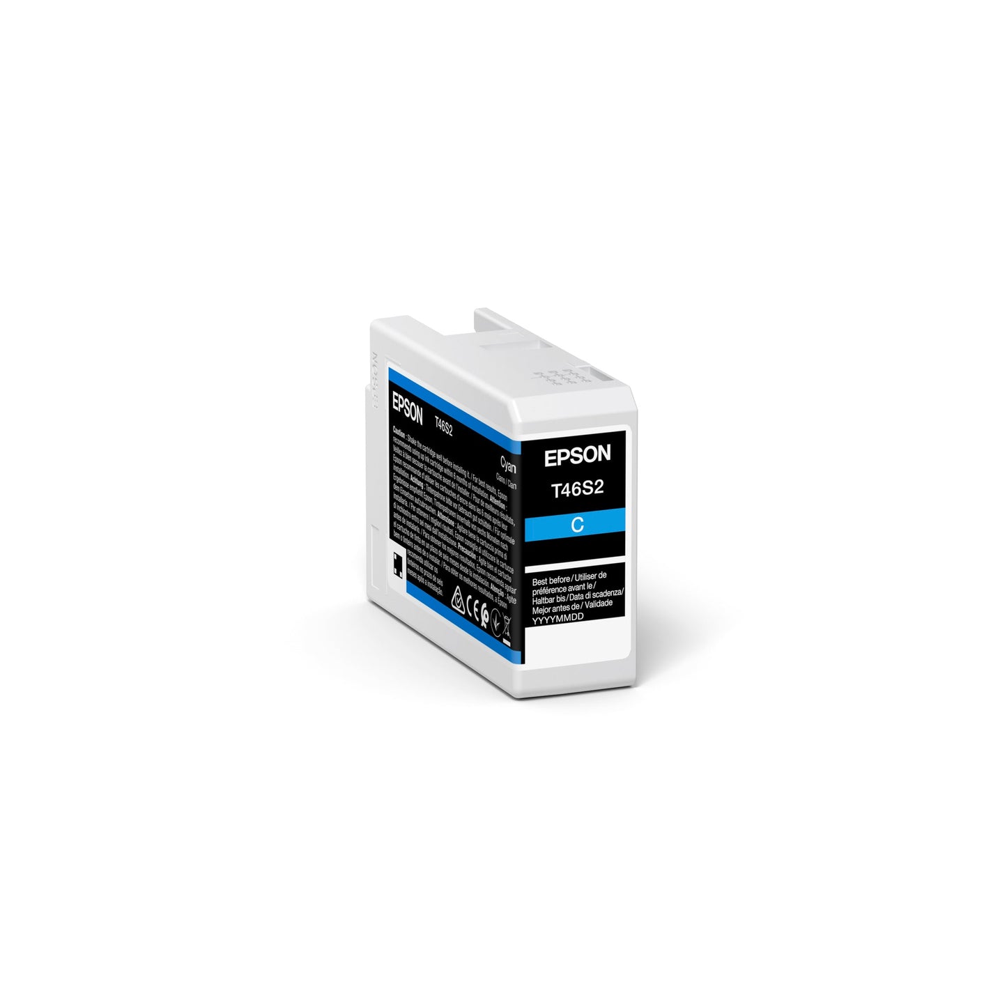 Epson Tintenpatrone Originalzubehör T46S2 cyan 25ml