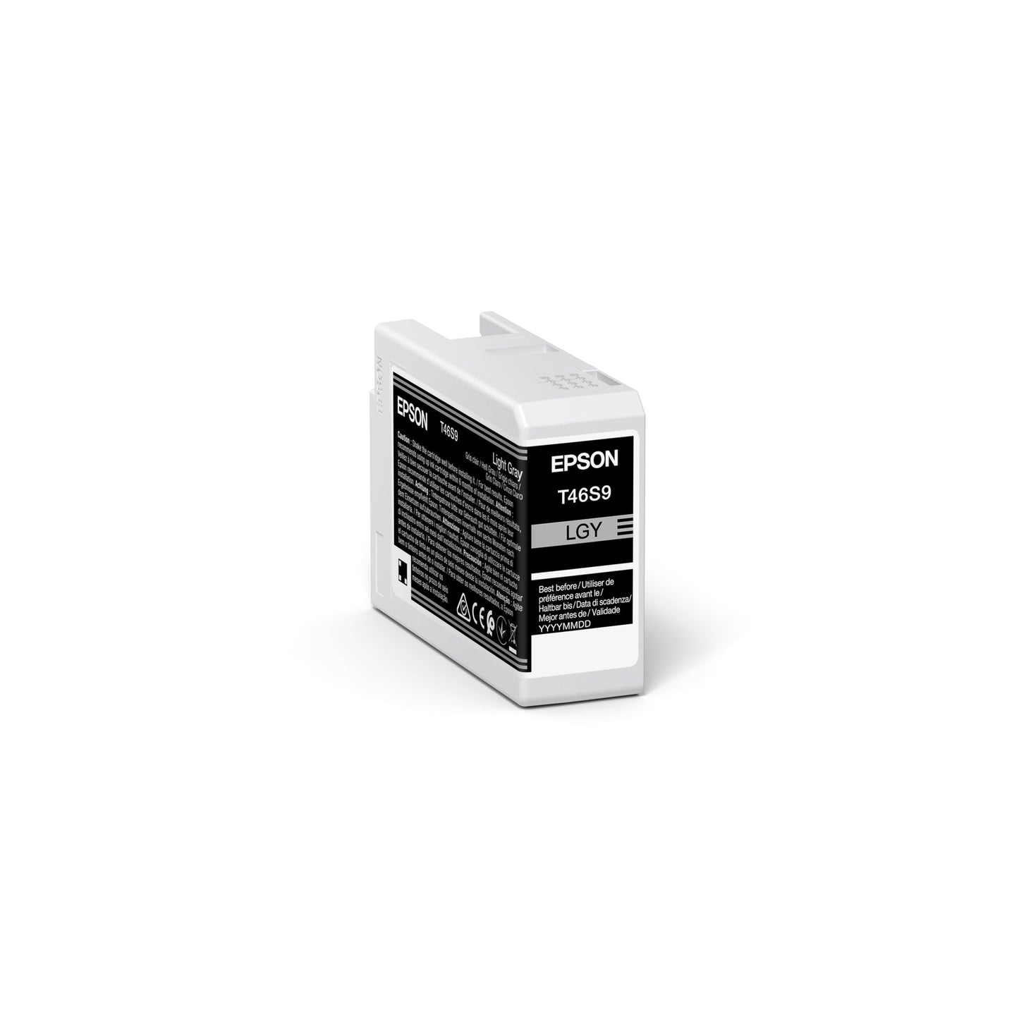 Epson Tintenpatrone Originalzubehör T46S9 hellgrau 25ml