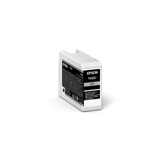 Epson Tintenpatrone Originalzubehör T46S7 grau 25ml
