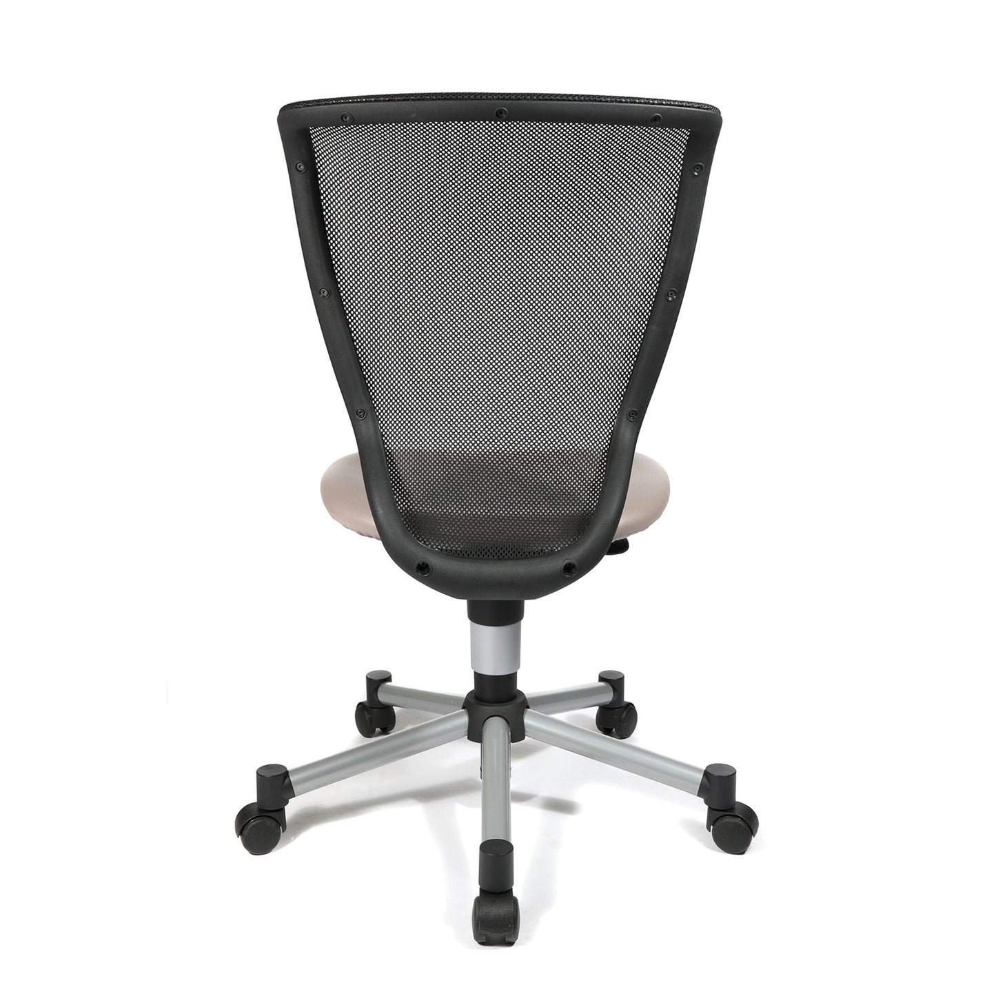 TOPSTAR Kinderdrehstuhl Titan® Junior Rolle hart gebremst (für Teppichboden) Stahl, lackiert grau