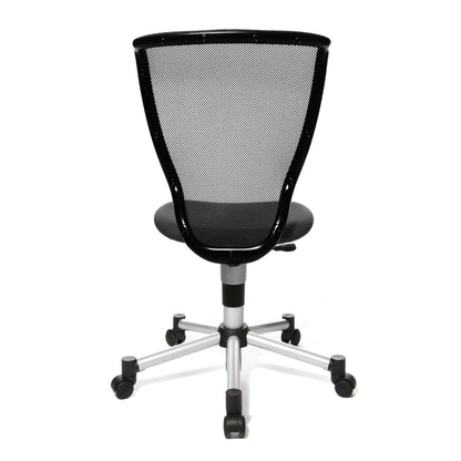 TOPSTAR Kinderdrehstuhl Titan® Junior Rolle hart gebremst (für Teppichboden) Stahl, lackiert anthrazit