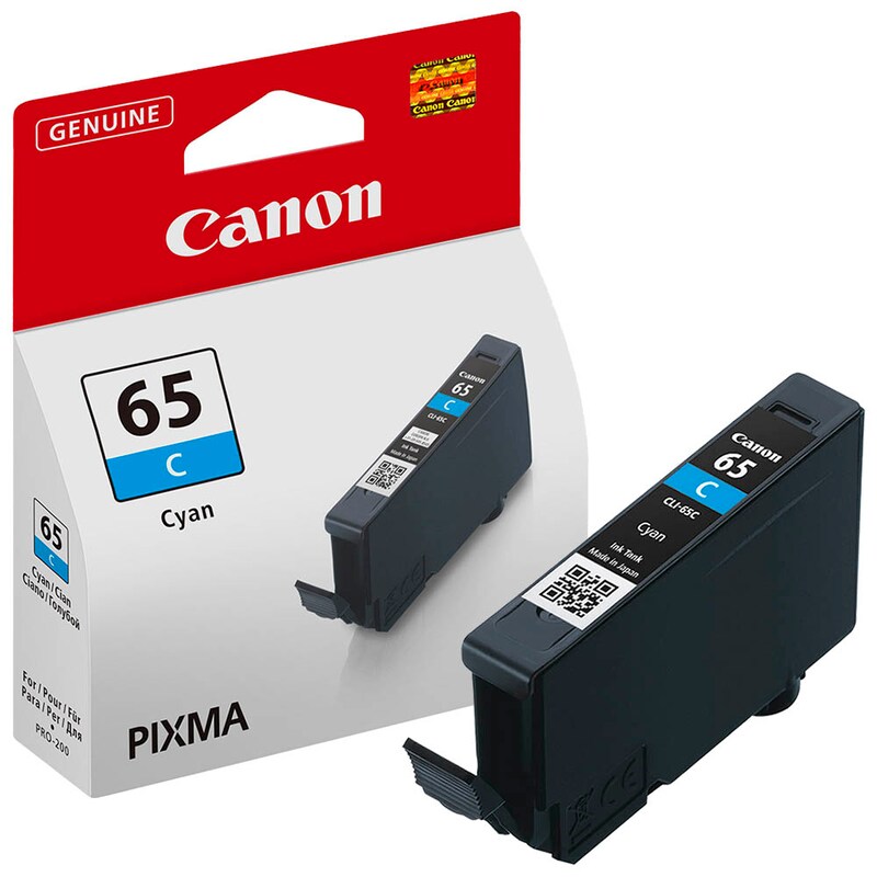 CANON Tinte Originalzubehör CLI-65C ca. 860 Seiten Cyan 12,6ml