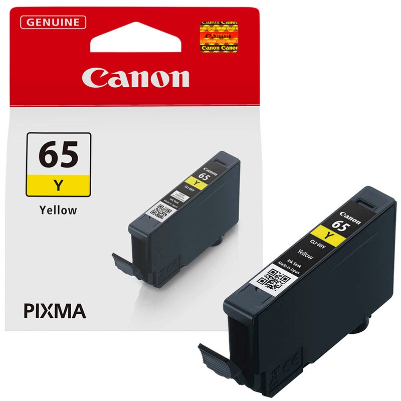 CANON Tinte Originalzubehör CLI-65Y ca. 860 Seiten Yellow 12,6ml