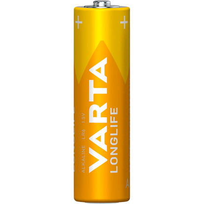 Varta Batterie Longlife AA/Mignon LR6 Alkaline 1,5V 40 St./Pack.