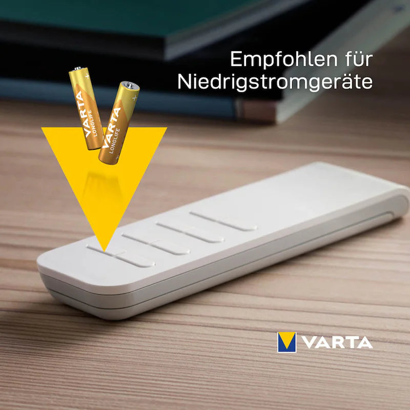 Varta Batterie Longlife AAA/Micro LR03 Alkaline 1,5V 40 St./Pack.