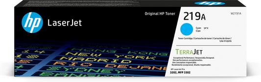 HP Toner 219A / W2191A Cyan Seitenleistung ca. 1.200 Seiten