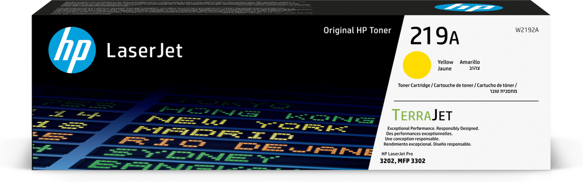HP Toner 219A / W2192A Gelb Seitenleistung ca. 1.200 Seiten